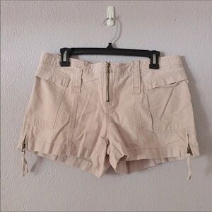American Eagle Pink Zipper Shorts Size 10